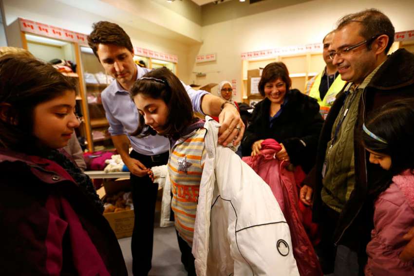 Migrants and Refugees Trudeau