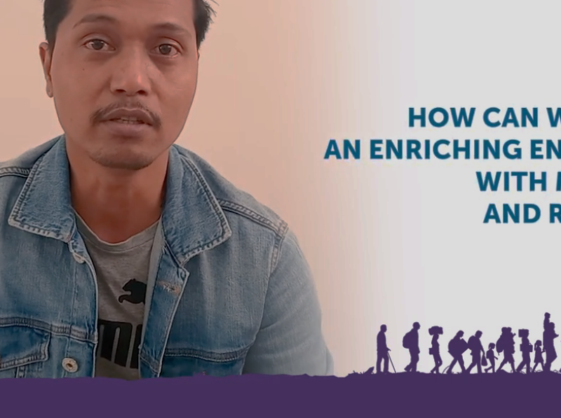 Building the Future with Migrants and Refugees: Growing together as humanity